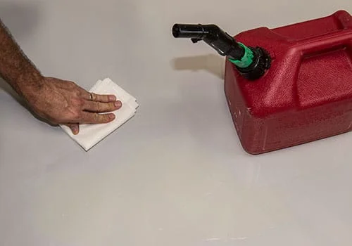 Due to it's nonporous nature an epoxy floor is a breeze to clean.